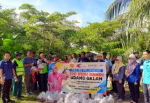 Lepas 100,000 benih udang galah, jana ekonomi nelayan