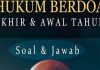 Hukum berdoa akhir dan awal tahun: Soal dan jawab