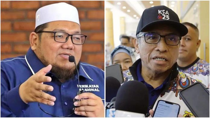 Azhar Yahya (kiri) dan Shamsul Azri