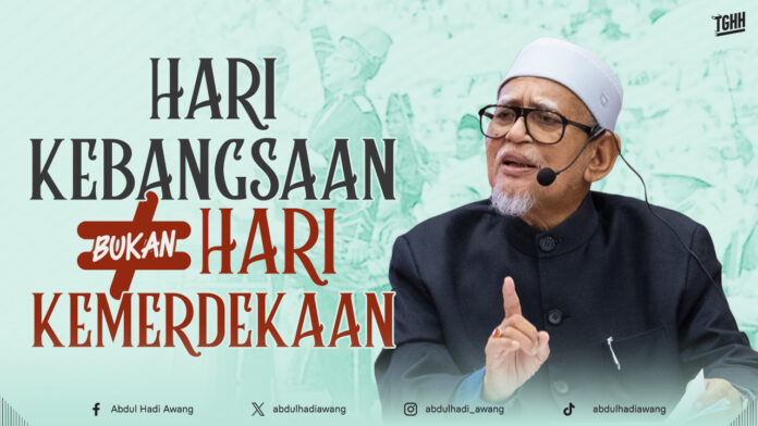 HARI KEBANGSAAN BUKAN HARI KEMERDEKAAN twitter
