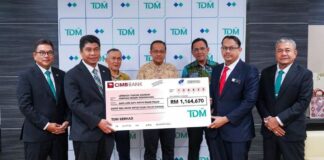 TDM Berhad sumbang RM1.16 juta kepada LTAWNT