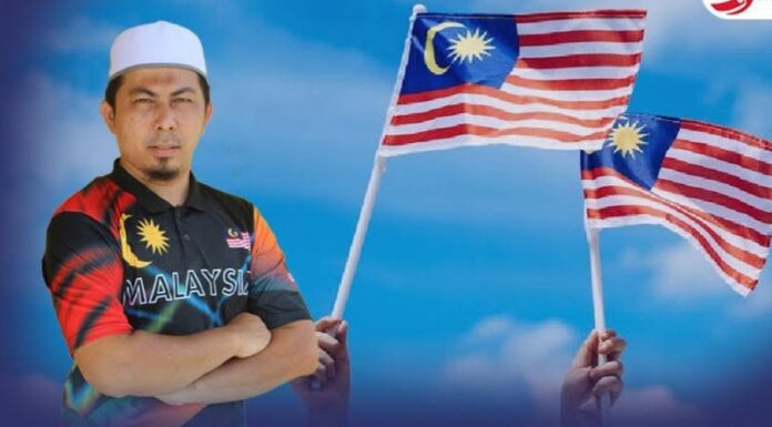 Anak muda dan kibaran Jalur Gemilang