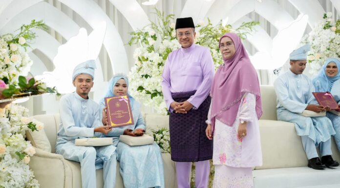 192 mempelai dirai pada Walimatul Urus Perdana 2025