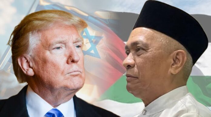 ‘Kita simpati dengan Palestin tapi kita raikan Trump?’