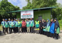Khidmat Malaysia cuci rumah mangsa banjir di Kedah
