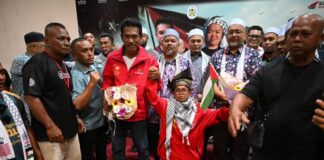 Ribuan sambut dua wira Terengganu misi GSF ke Gaza