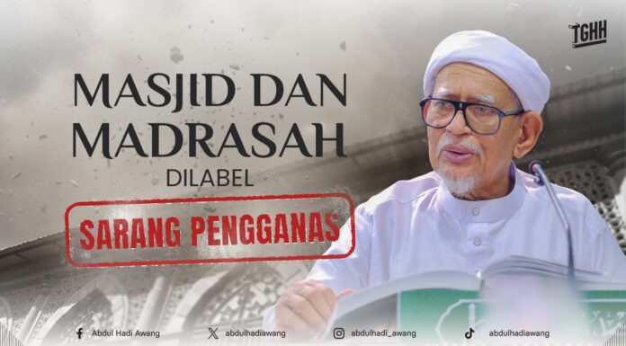 Masjid dan madrasah dilabel sarang pengganas