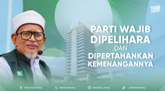 Parti wajib dipelihara dan dipertahankan kemenangannya