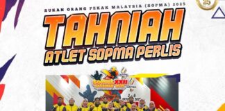 ‘Ghempoh sampai podium’: Perlis cipta rekod di Sarawak