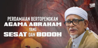 Perdamaian bertopengkan agama Abraham yang sesat dan bodoh