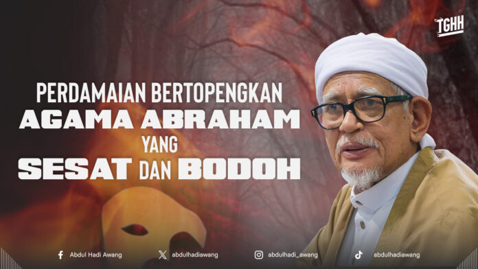 PERDAMAIAN BERTOPENGKAN AGAMA ABRAHAM YANG SESAT DAN BODOH HD