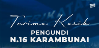 Terima kasih pengundi N.16 Karambunai