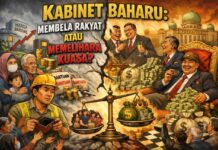 Kabinet baharu: Membela rakyat atau memelihara kuasa?