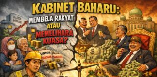 Kabinet baharu: Membela rakyat atau memelihara kuasa?