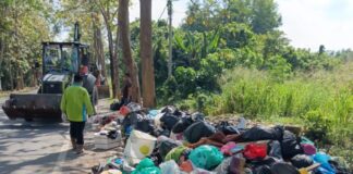 Op pembersihan pasca banjir giat laksana kutipan sisa