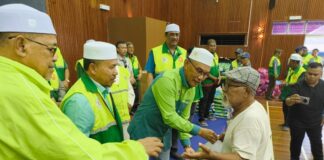 Kedah solidariti Perlis, sumbang pek makanan