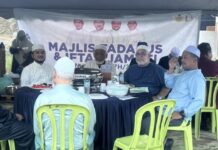 Masyarakat Siam turut serta iftar Ramadan