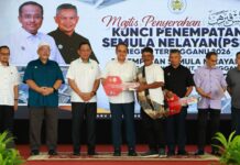 100 nelayan nikmati penempatan baharu lebih selesa
