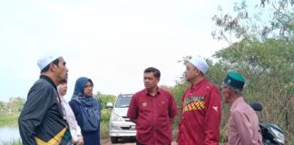 Syor bina saliran bagi bekalan air untuk sawah padi