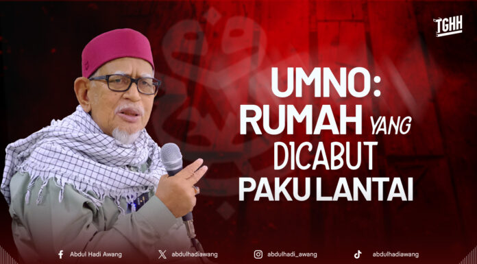 Umno: Rumah yang dicabut paku lantai