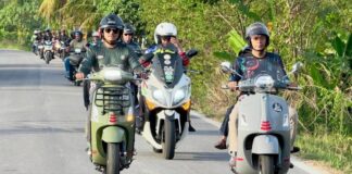 Konvoi motosikal bertukar misi amal bantu asnaf