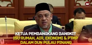 VIDEO: Ketua Pembangkang bangkit Isu Rumah, Air, Ekonomi & PTMP Dalam DUN Pulau Pinang