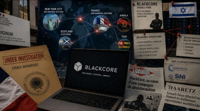 BlackCore disyaki campur tangan pilihan raya NYC, Scotland, Perancis