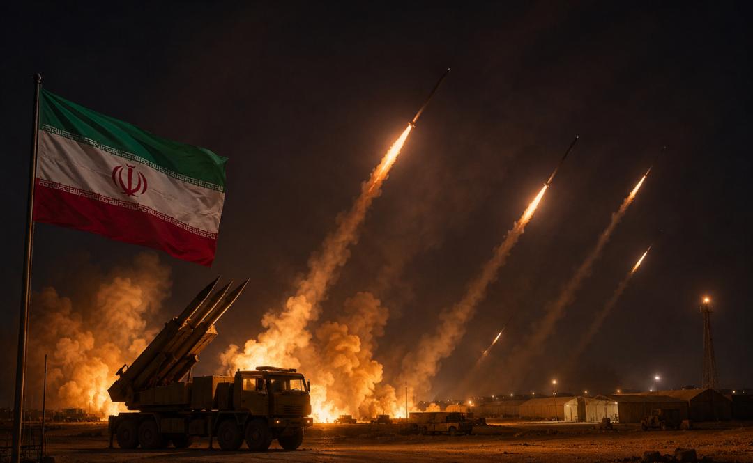 Serangan balas Iran: 8 tapak tentera AS musnah Serangan balas Iran: 8 tapak tentera AS musnah