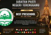 PASTI raih anugerah prasekolah terbaik dunia di Bangkok