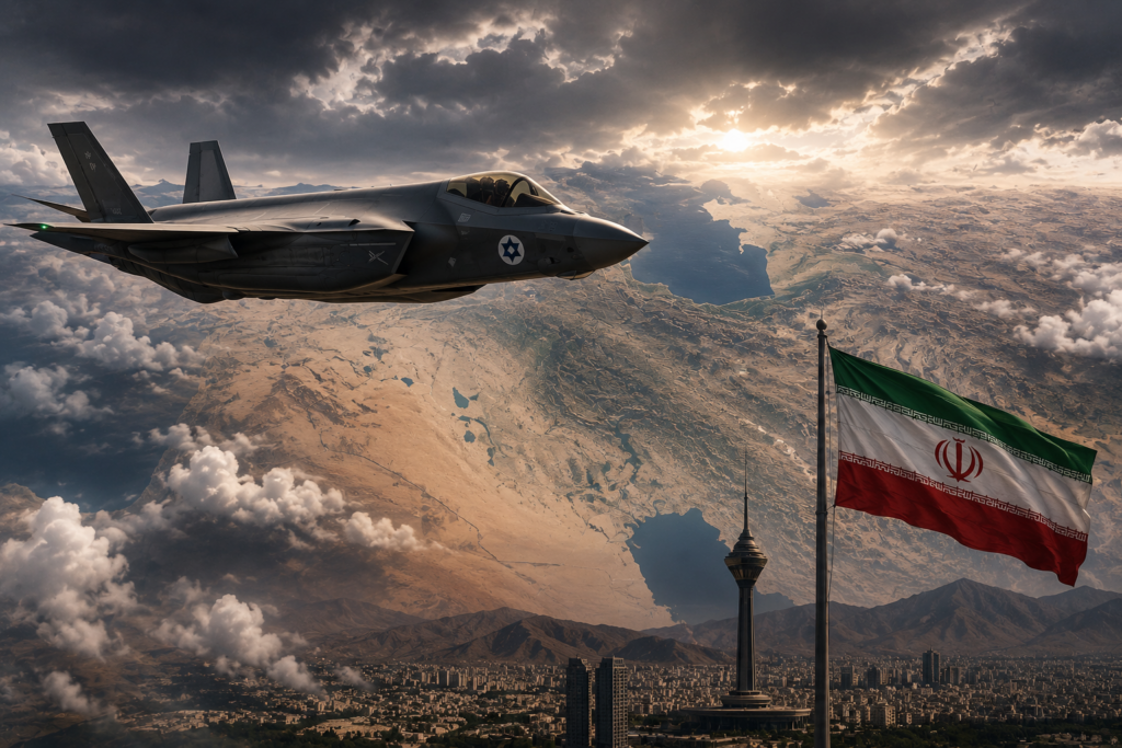 Jet Israel hampiri ruang udara Iran Jet Israel hampiri ruang udara Iran